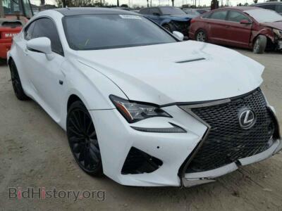 2015 Lexus RC RC-F, белый — VIN JTHHP5BC4F5001987, Copart