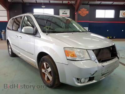 2010 Dodge CARAVAN Grand Cara, silver — VIN 2D4RN5D1XAR283381, Copart