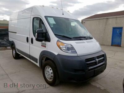 2018 RAM PROMASTER, белый — VIN 3C6TRVBG3JE104251, Copart