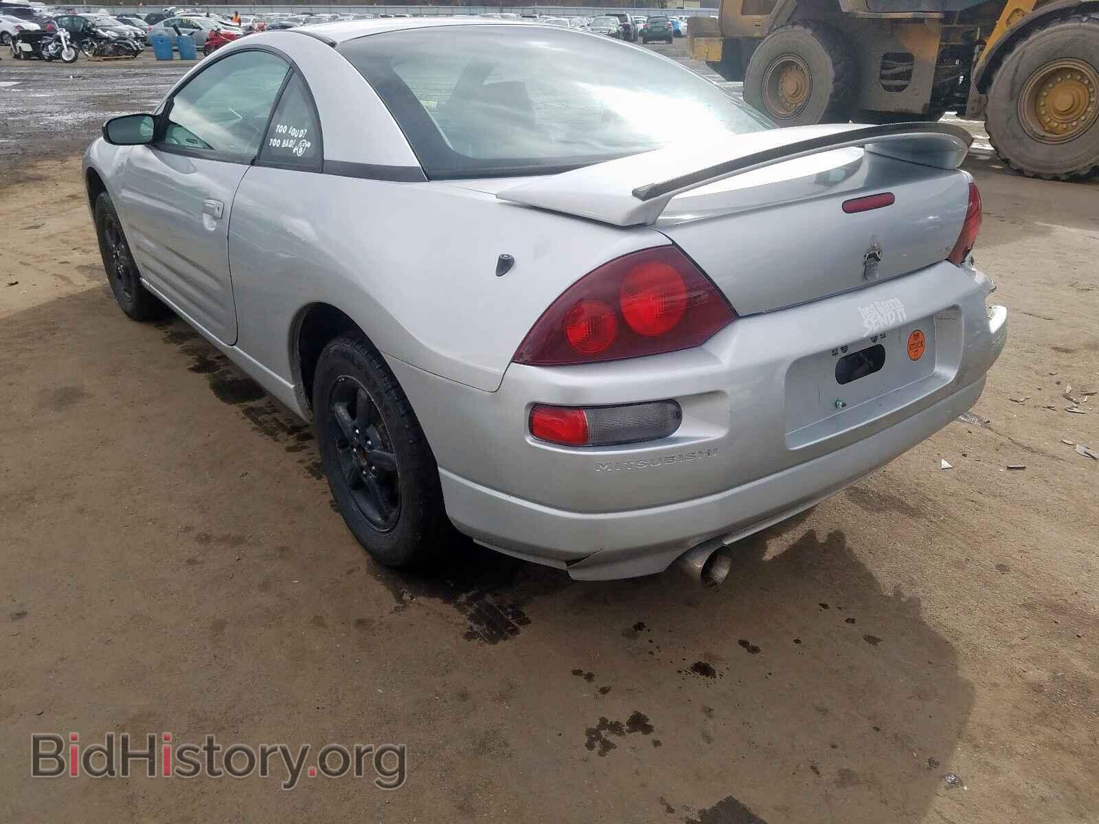 2002 MITSUBISHI ECLIPSE - VIN: 4A3AC34G12E091500 - Фото 3
