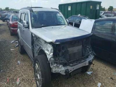 2011 Dodge NITRO Nitro Heat, серебристый — VIN 1D4PU4GK1BW509230, Copart