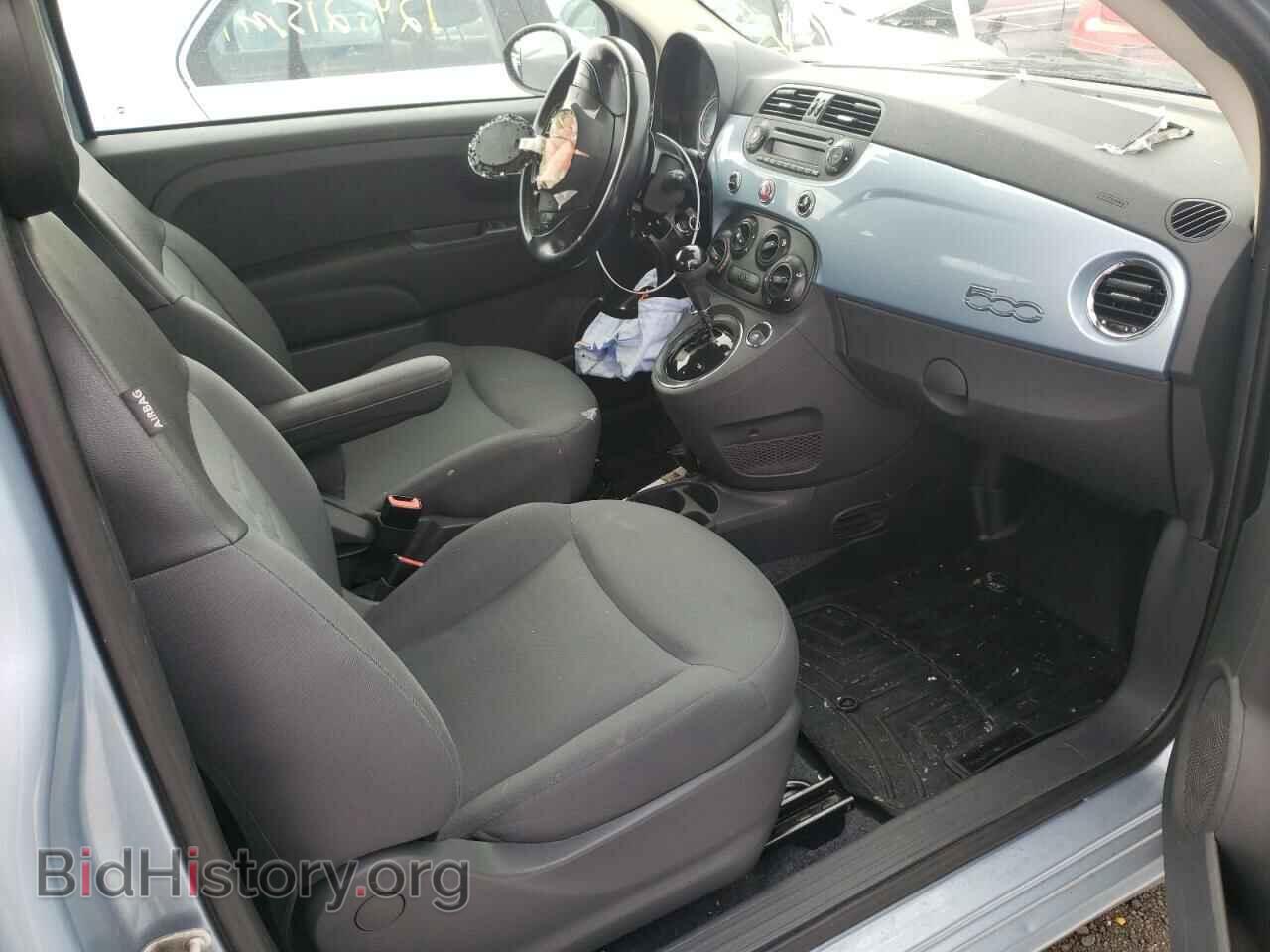 2013 FIAT 500 - VIN: 3C3CFFAR5DT689672 - Фото 5