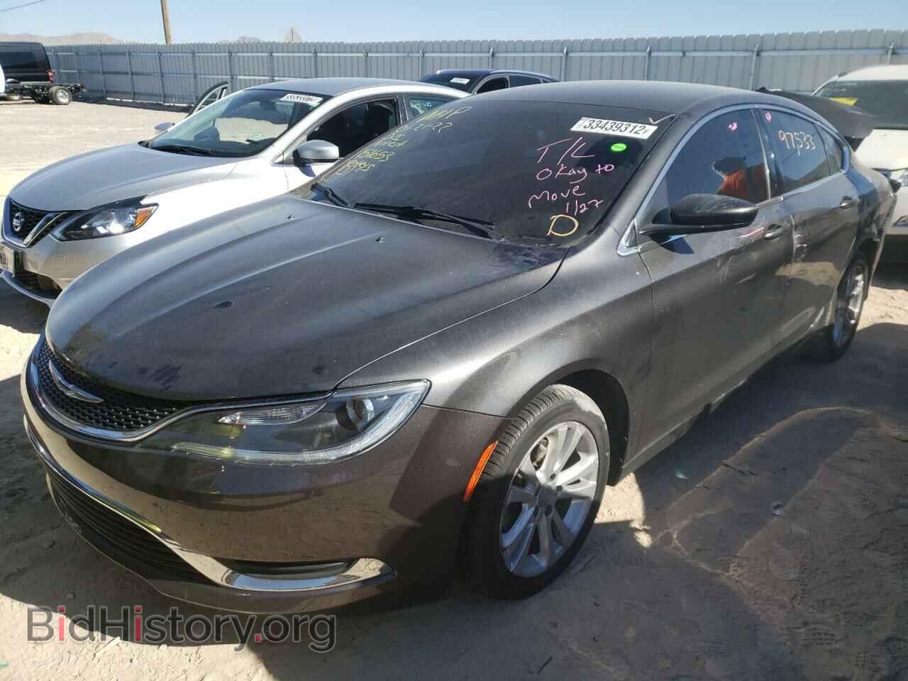 2015 CHRYSLER 200 - VIN: 1C3CCCAB9FN604569 - Фото 2