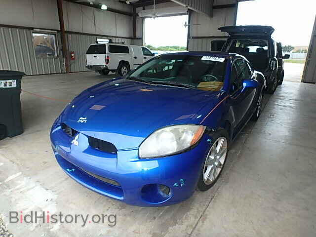2006 MITSUBISHI ECLIPSE - VIN: 4A3AK34T56E005062 - Фото 2