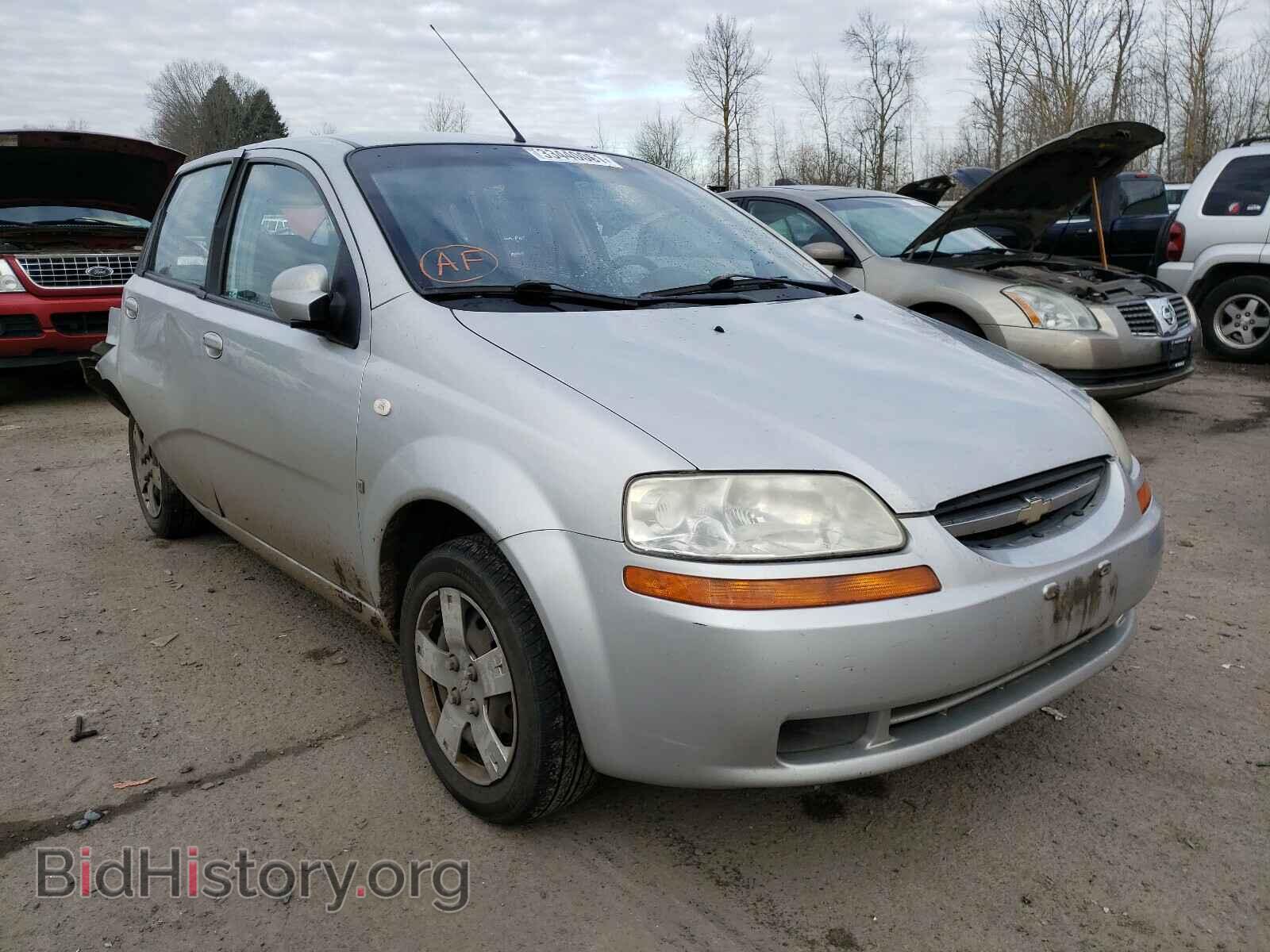 Photo KL1TD66657B770720 - CHEVROLET AVEO 2007