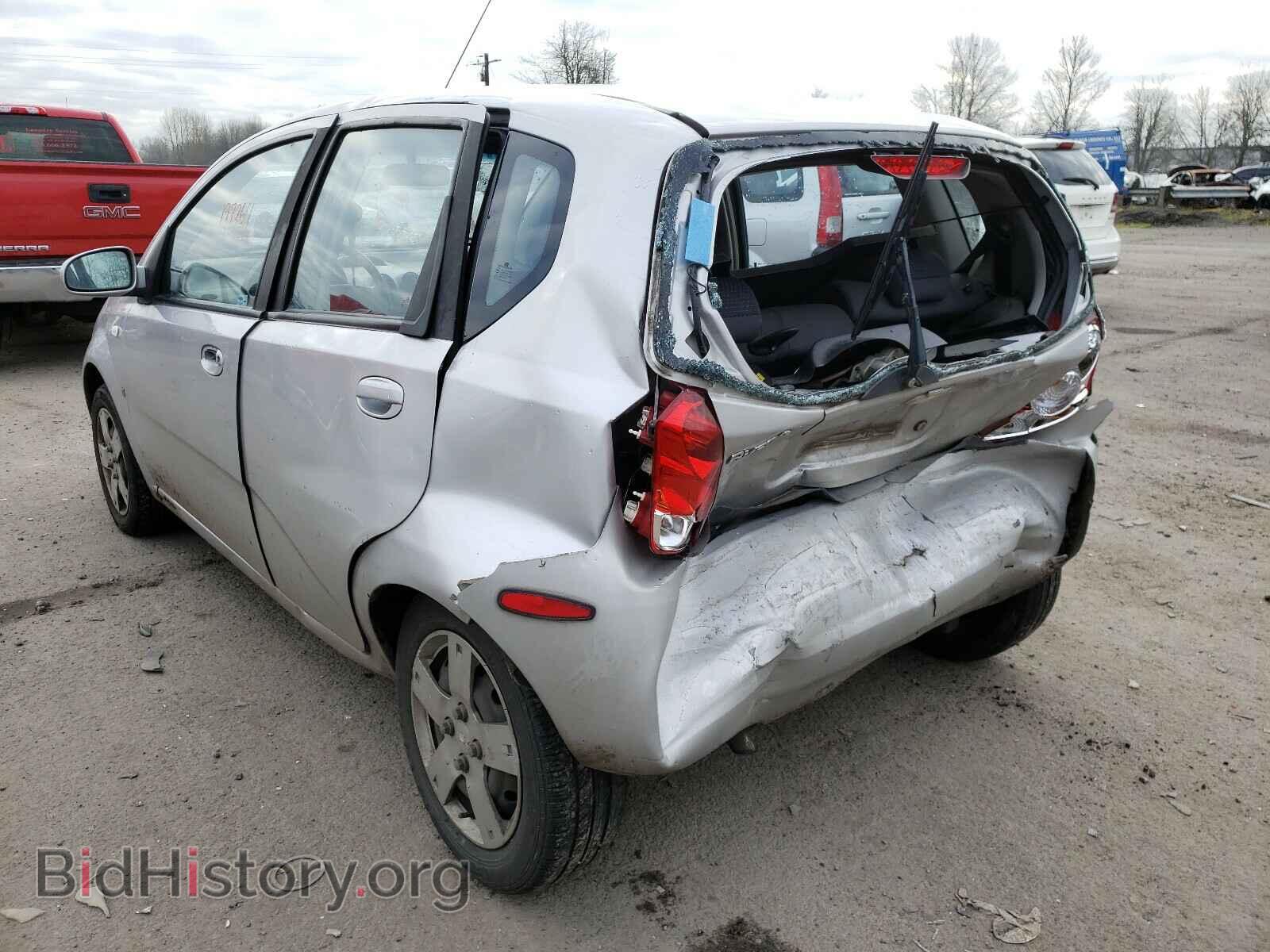 2007 CHEVROLET AVEO - VIN: KL1TD66657B770720 - Фото 3