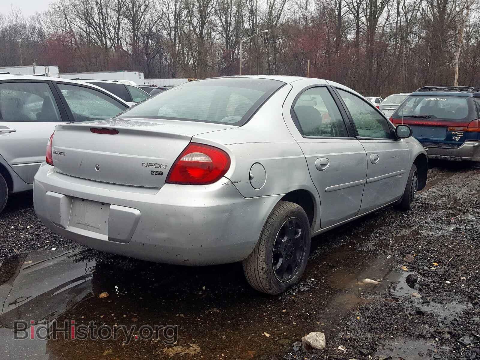 2004 DODGE NEON - VIN: 1B3ES56C04D625710 - Фото 4