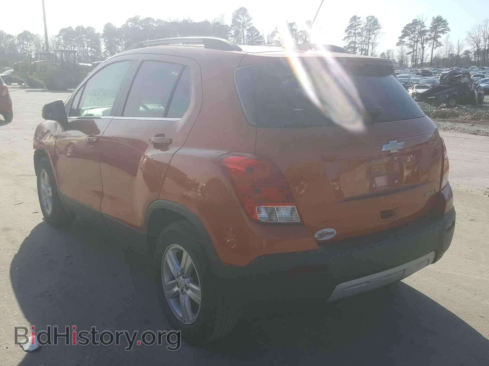 2015 CHEVROLET TRAX - VIN: KL7CJLSB0FB102502 - Фото 3