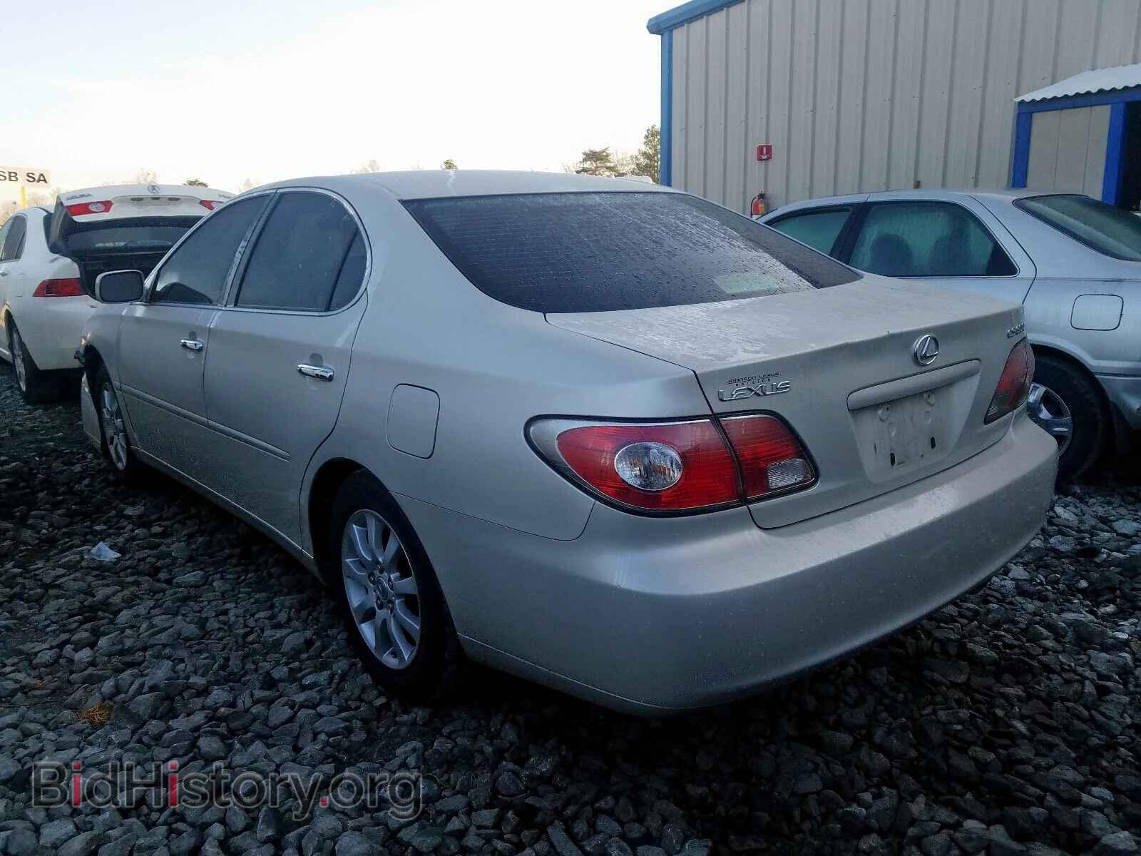 2003 LEXUS ES300 - VIN: JTHBF30G236021387 - Фото 3