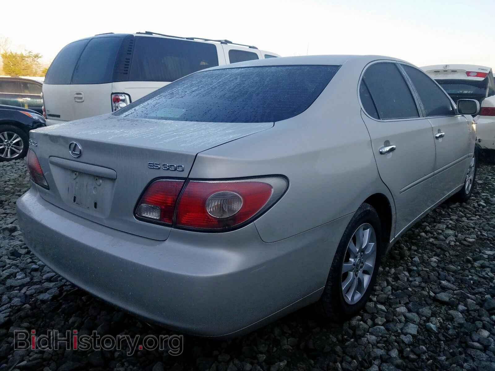 2003 LEXUS ES300 - VIN: JTHBF30G236021387 - Фото 4