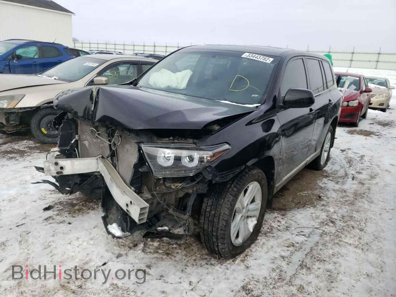 2012 TOYOTA HIGHLANDER - VIN: 5TDBK3EH5CS137228 - Фото 2