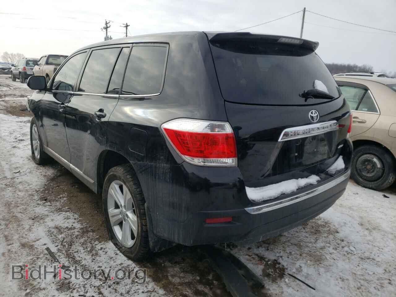 2012 TOYOTA HIGHLANDER - VIN: 5TDBK3EH5CS137228 - Фото 3