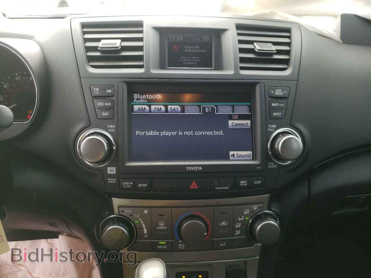 2012 TOYOTA HIGHLANDER - VIN: 5TDBK3EH5CS137228 - Фото 9