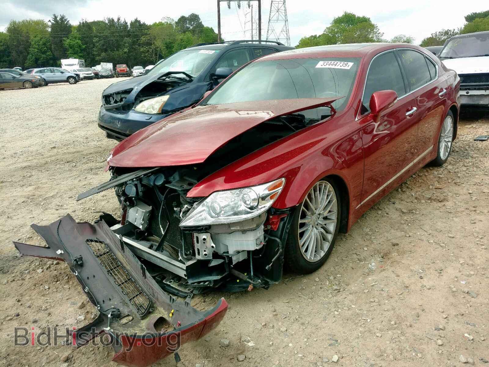 2012 LEXUS LS460 - VIN: JTHBL5EF6C5109367 - Фото 2
