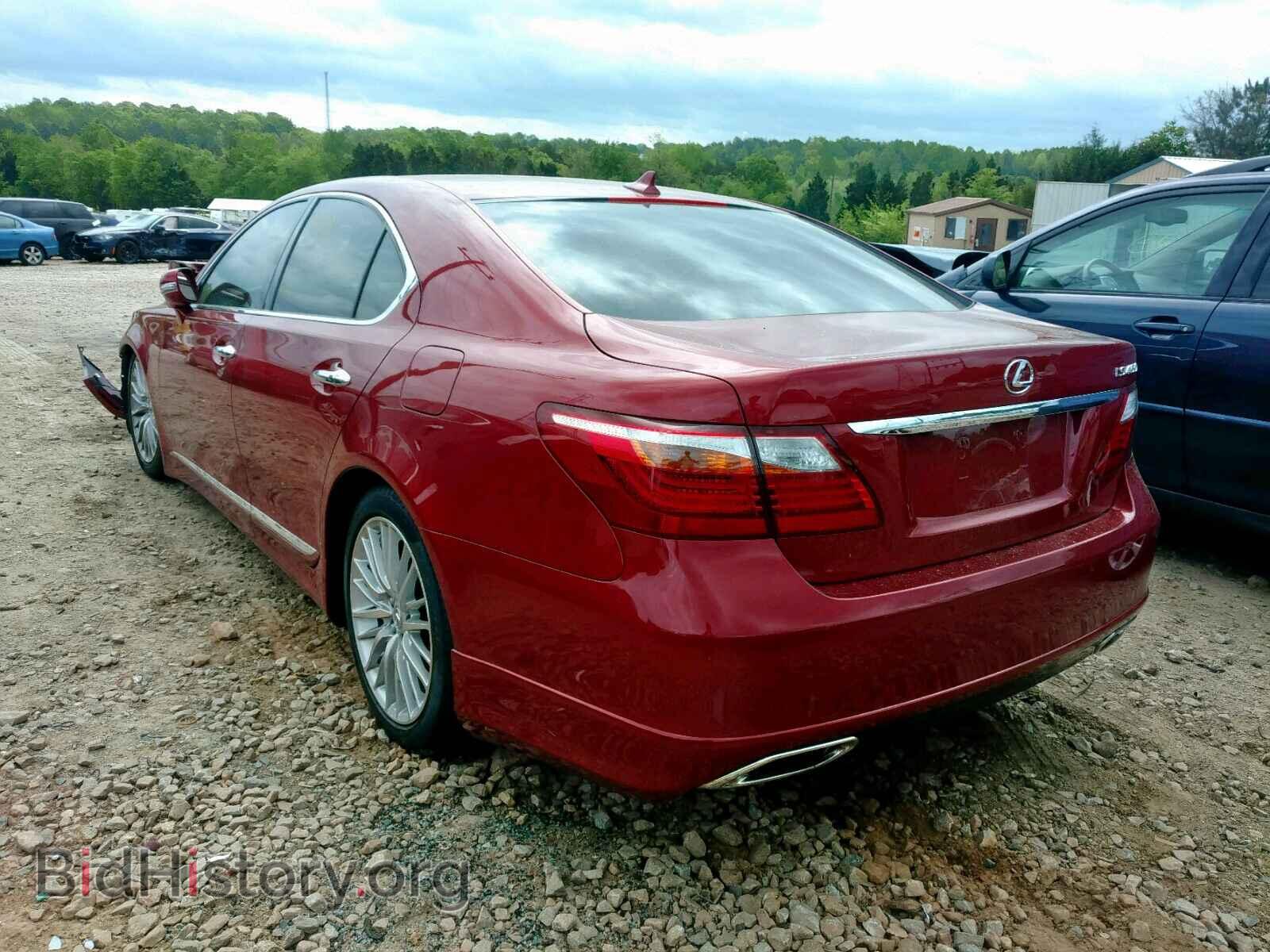 2012 LEXUS LS460 - VIN: JTHBL5EF6C5109367 - Фото 3