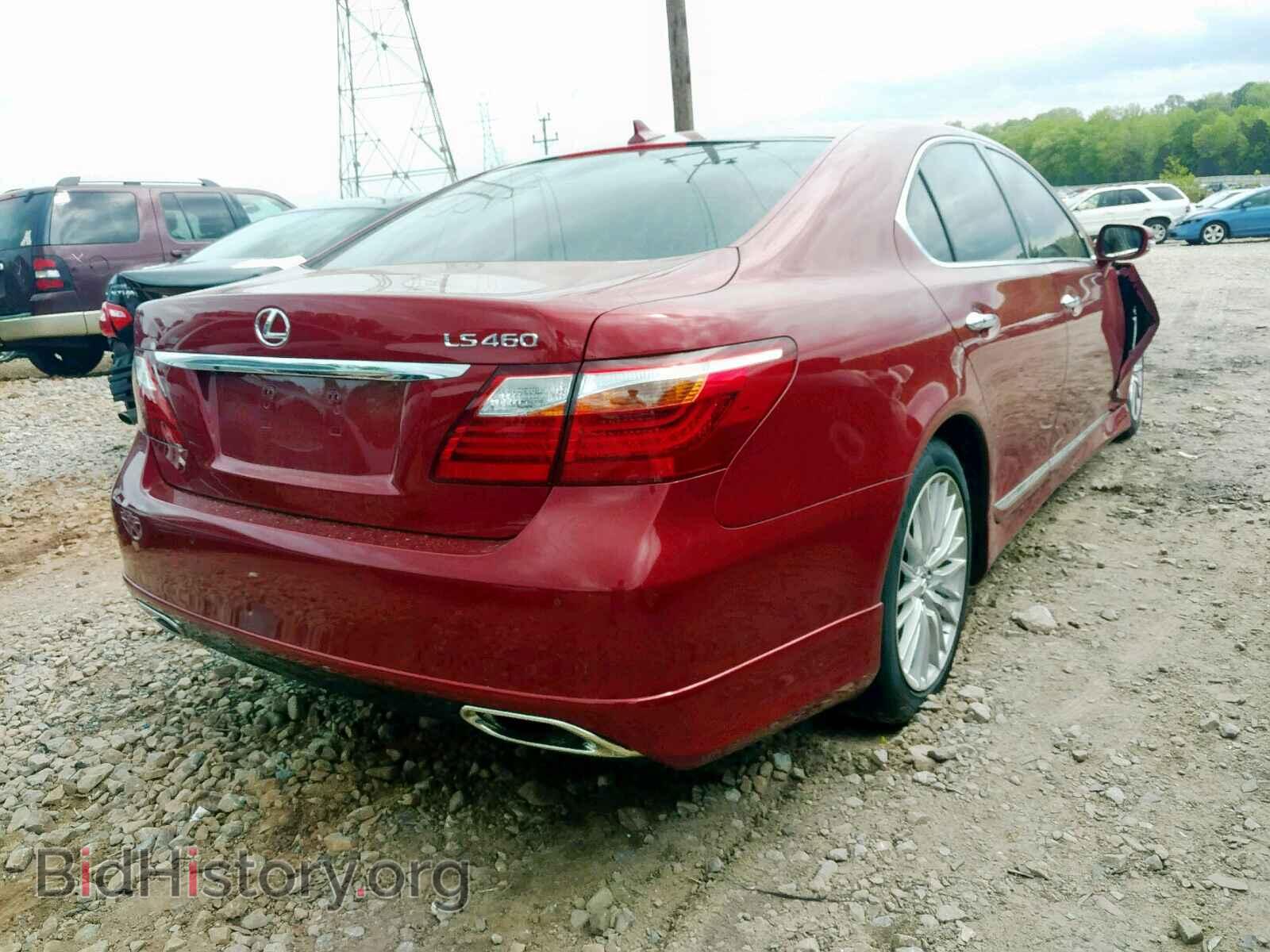 2012 LEXUS LS460 - VIN: JTHBL5EF6C5109367 - Фото 4