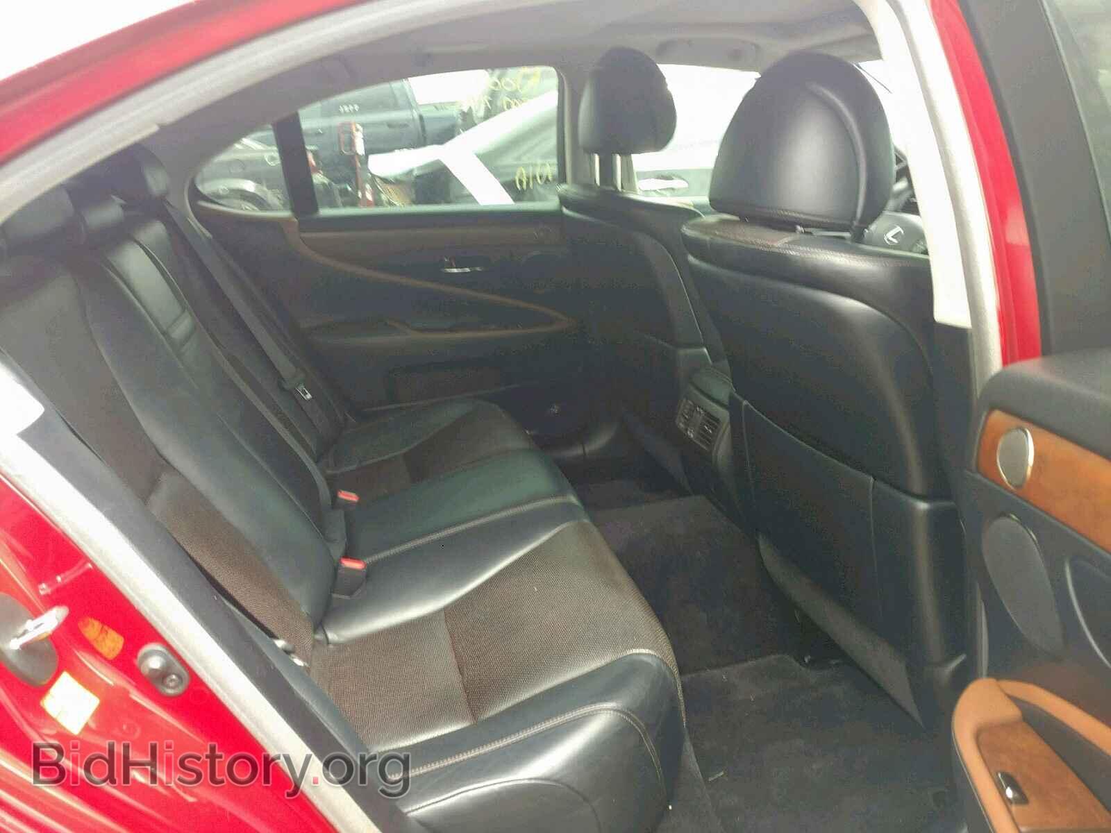 2012 LEXUS LS460 - VIN: JTHBL5EF6C5109367 - Фото 6