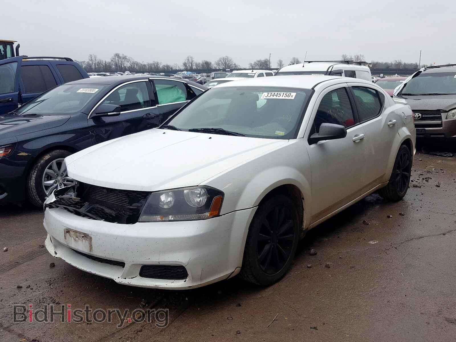 2014 DODGE AVENGER - VIN: 1C3CDZAB9EN155683 - Photo 2
