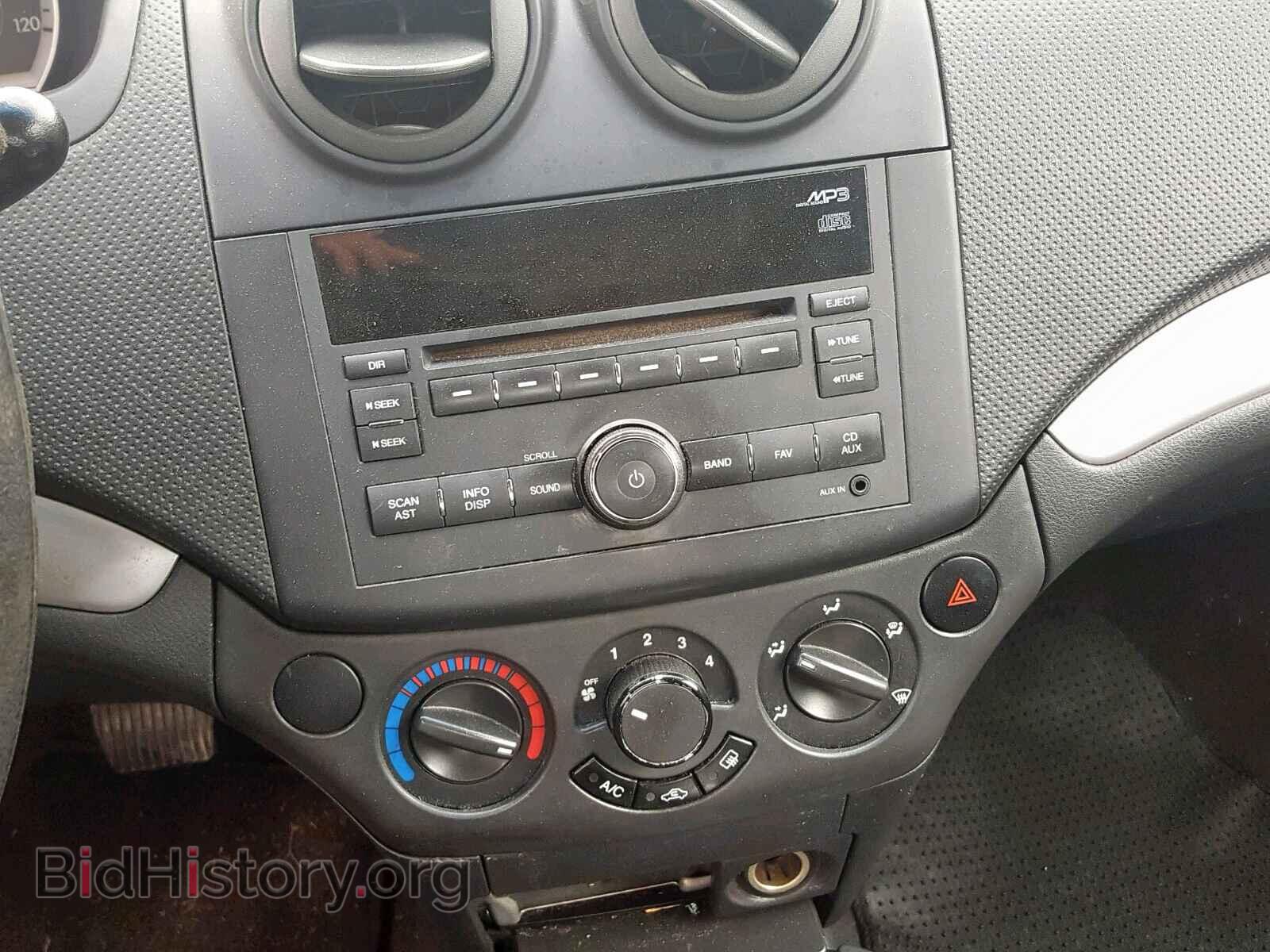 2011 CHEVROLET AVEO - VIN: KL1TD5DE1BB128332 - Фото 9