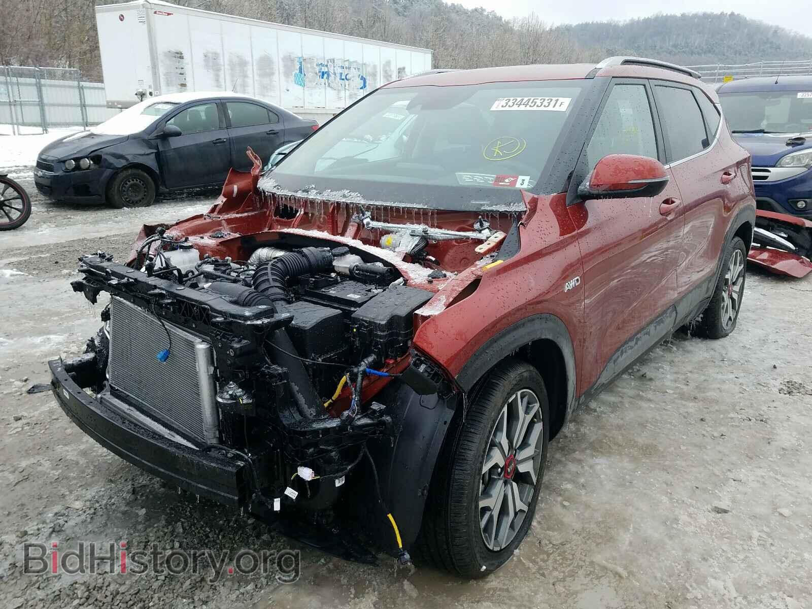 2021 KIA SELTOS - VIN: KNDEUCA29M7040120 - Фото 2