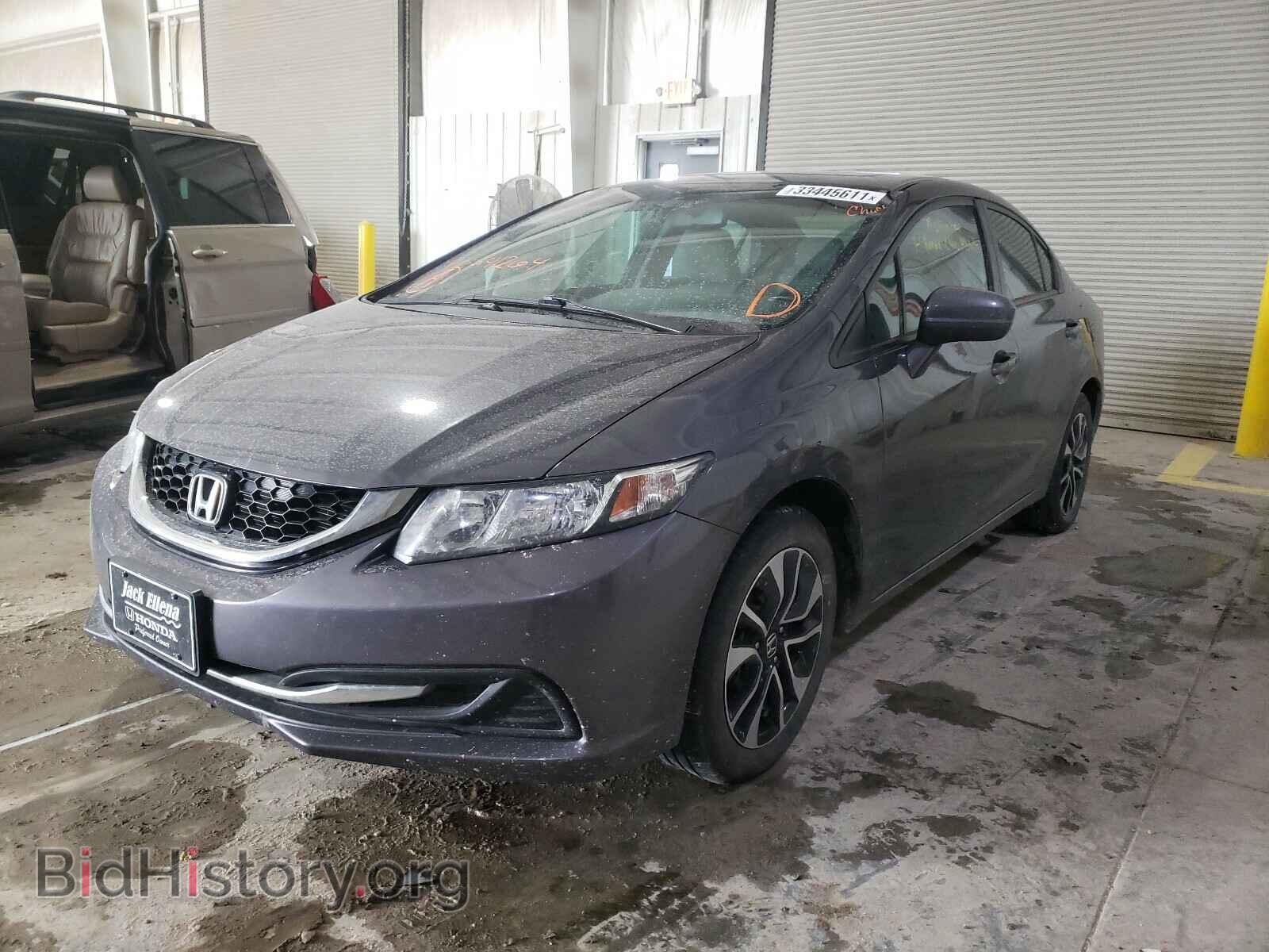 2014 HONDA CIVIC - VIN: 2HGFB2F86EH541264 - Фото 2