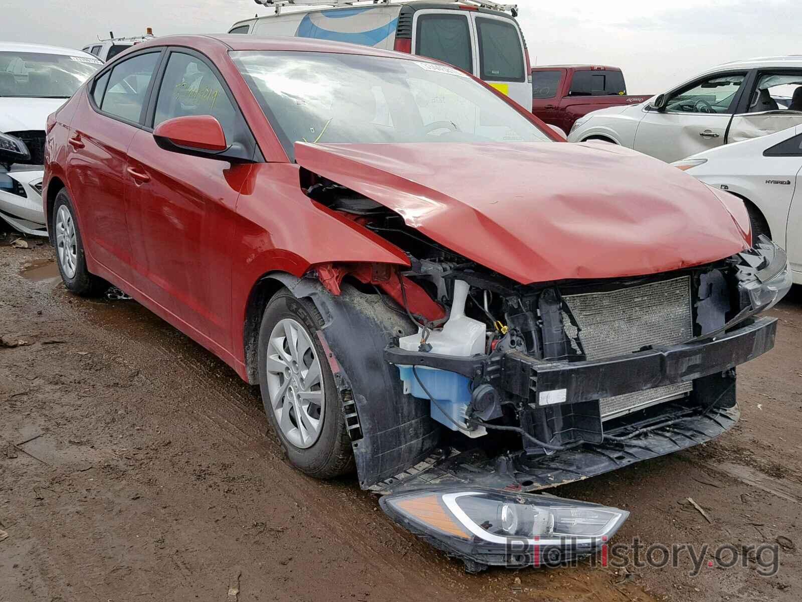 Photo 5NPD74LF0HH194287 - HYUNDAI ELANTRA 2017