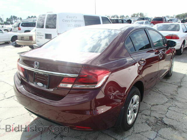 2014 HONDA CIVIC - VIN: 19XFB2F54EE022018 - Фото 4