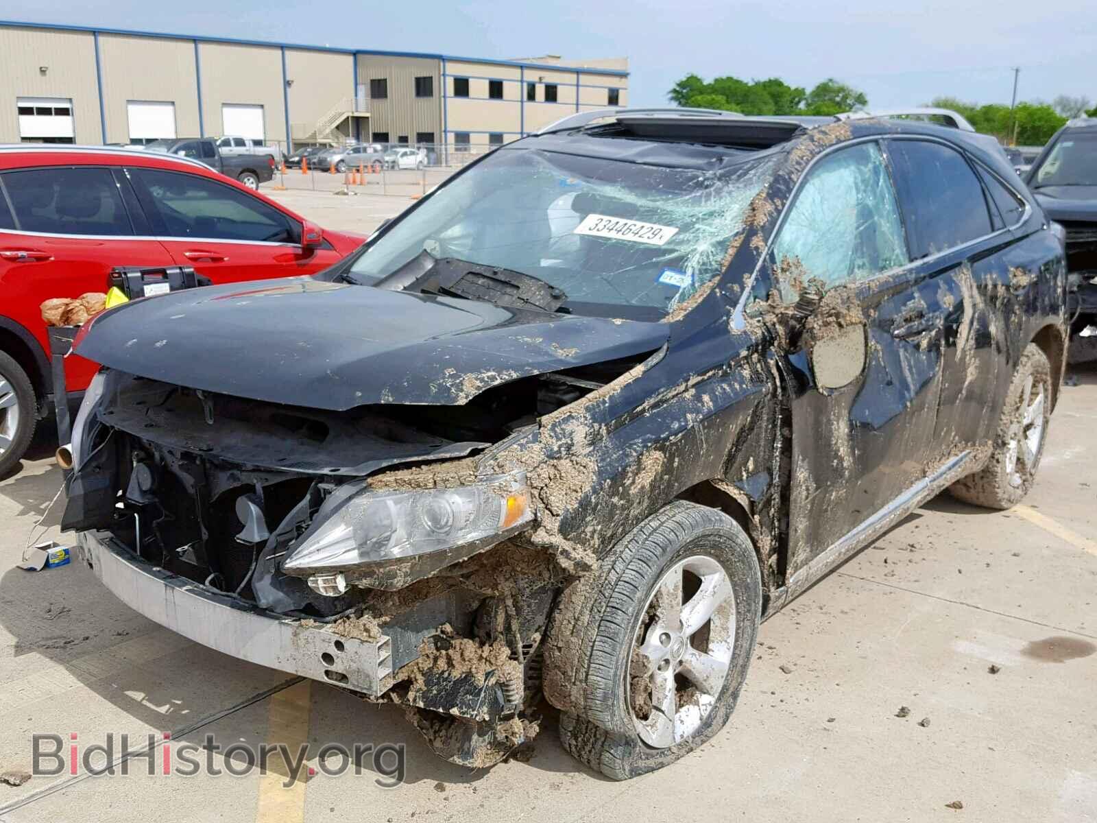 2011 LEXUS RX 350 - VIN: 2T2BK1BA0BC081049 - Фото 2