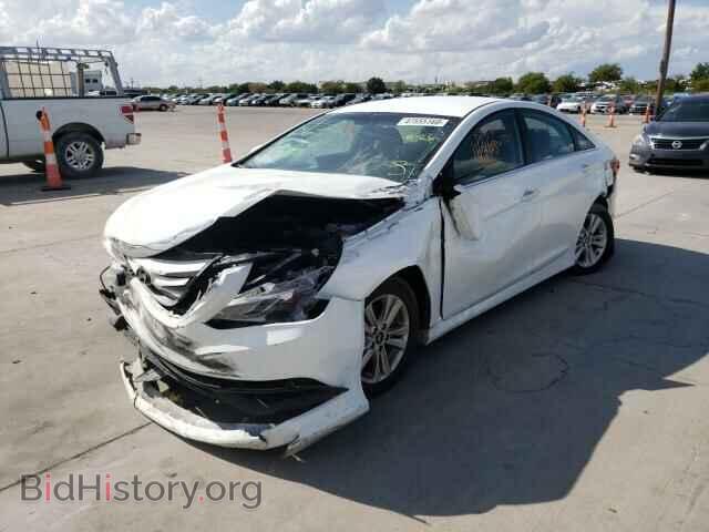 2014 HYUNDAI SONATA - VIN: 5NPEB4ACXEH853564 - Фото 2