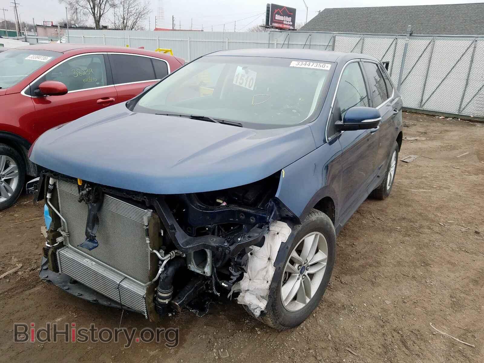 2017 FORD EDGE - VIN: 2FMPK4J90HBB61208 - Фото 2