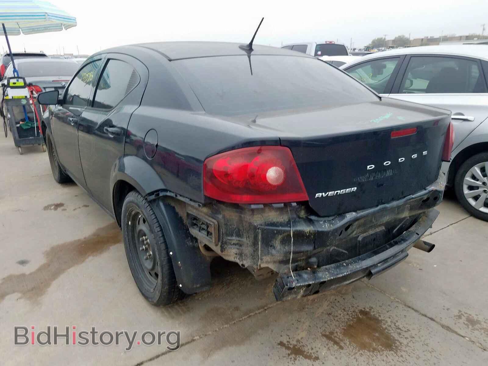 2013 DODGE AVENGER - VIN: 1C3CDZABXDN572129 - Фото 3
