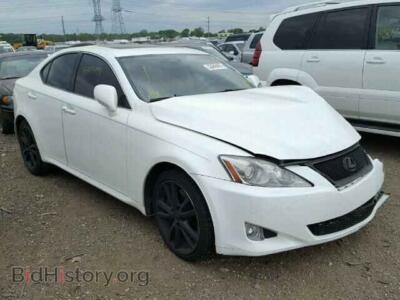 2006 Lexus IS350, white — VIN JTHBE262565007261, Copart