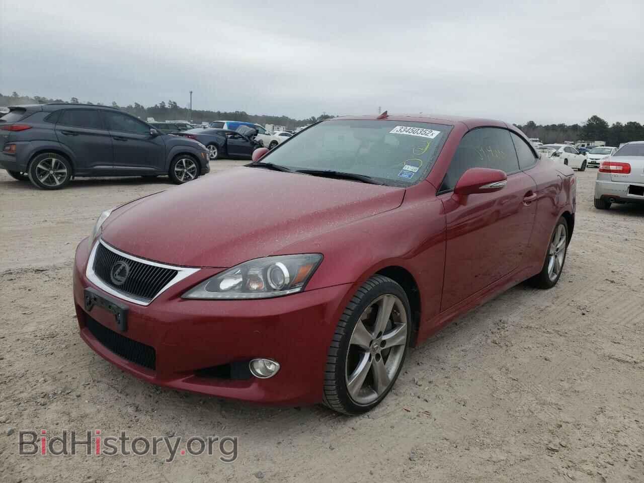 2012 LEXUS IS - VIN: JTHFE2C20C2507380 - Фото 2