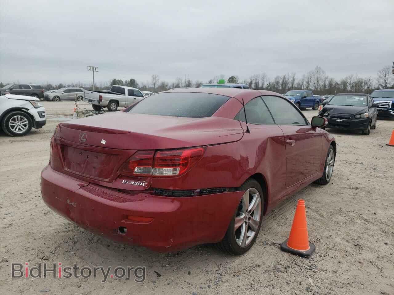 2012 LEXUS IS - VIN: JTHFE2C20C2507380 - Фото 4