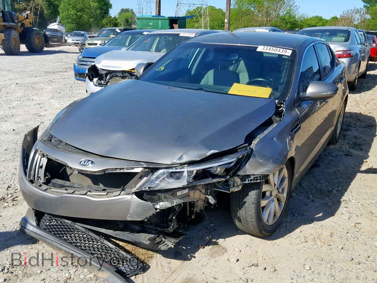 2014 KIA OPTIMA EX - VIN: 5XXGN4A76EG341461 - Фото 2
