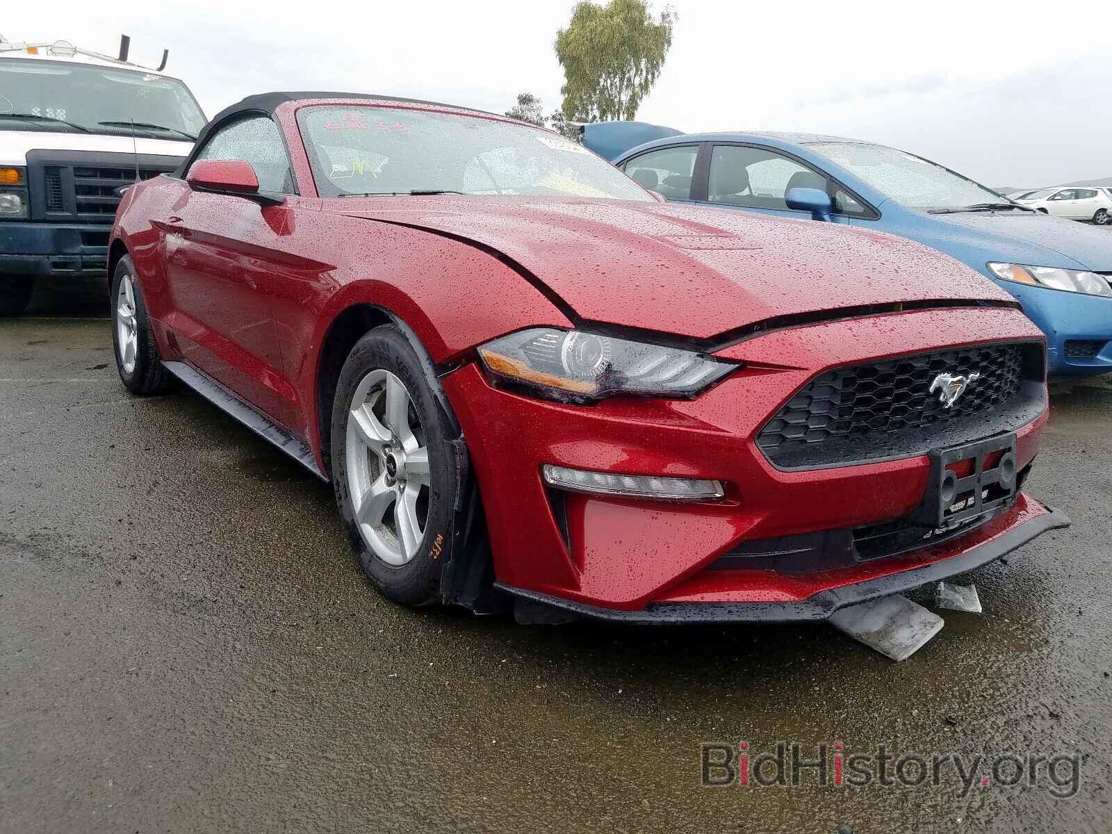 Photo 1FATP8UH8K5186163 - FORD MUSTANG 2019
