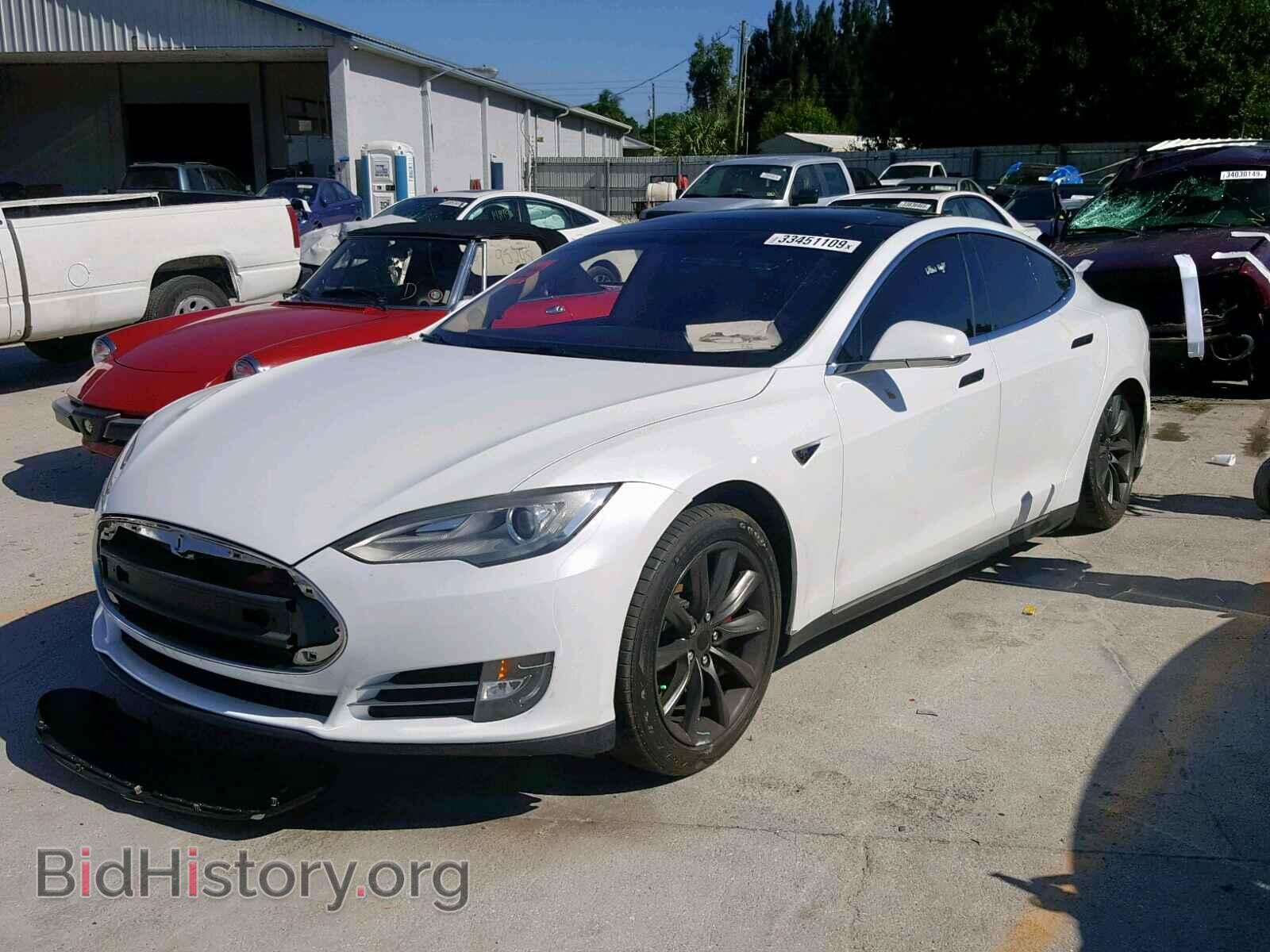 2013 TESLA MODEL S - VIN: 5YJSA1CG5DFP09518 - Фото 2