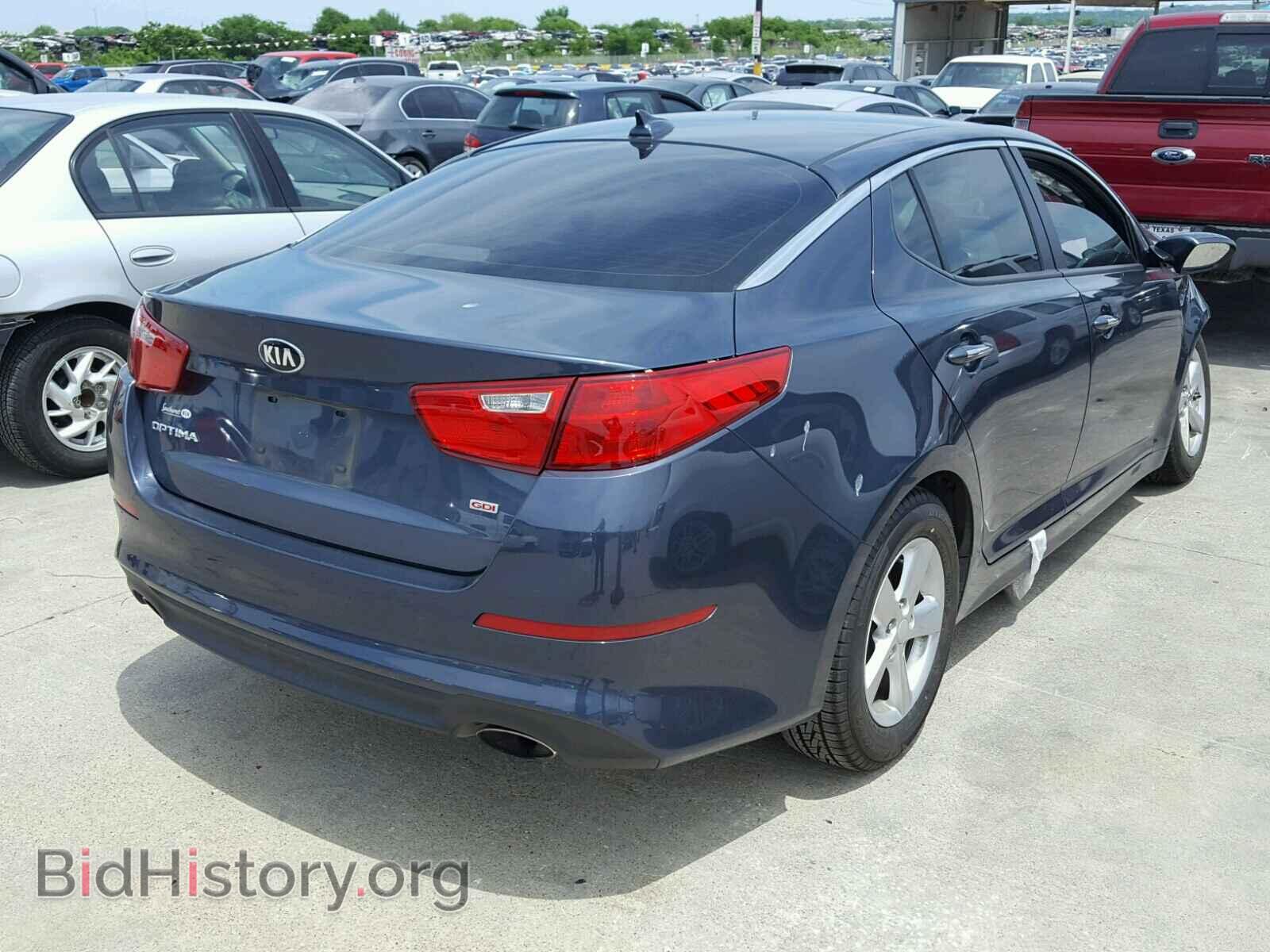 2015 KIA OPTIMA - VIN: KNAGM4A7XF5559005 - Фото 4