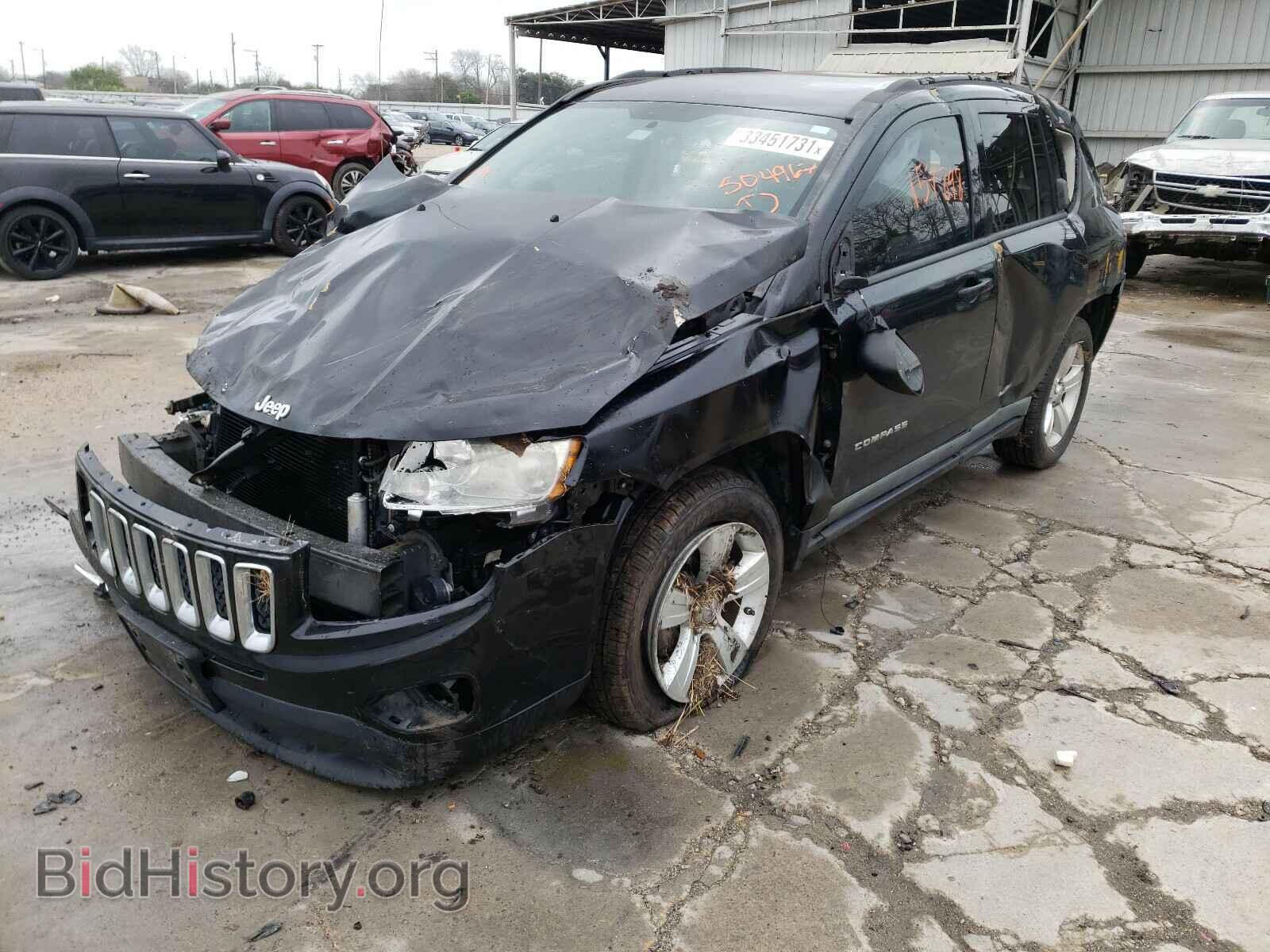 2012 JEEP COMPASS - VIN: 1C4NJCBA1CD504967 - Photo 2