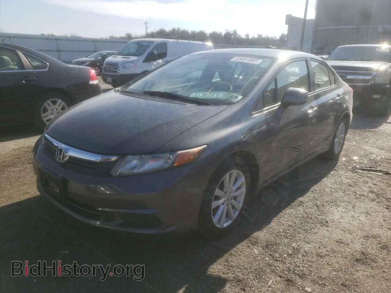 2012 HONDA CIVIC - VIN: 19XFB2F96CE334972 - Фото 2