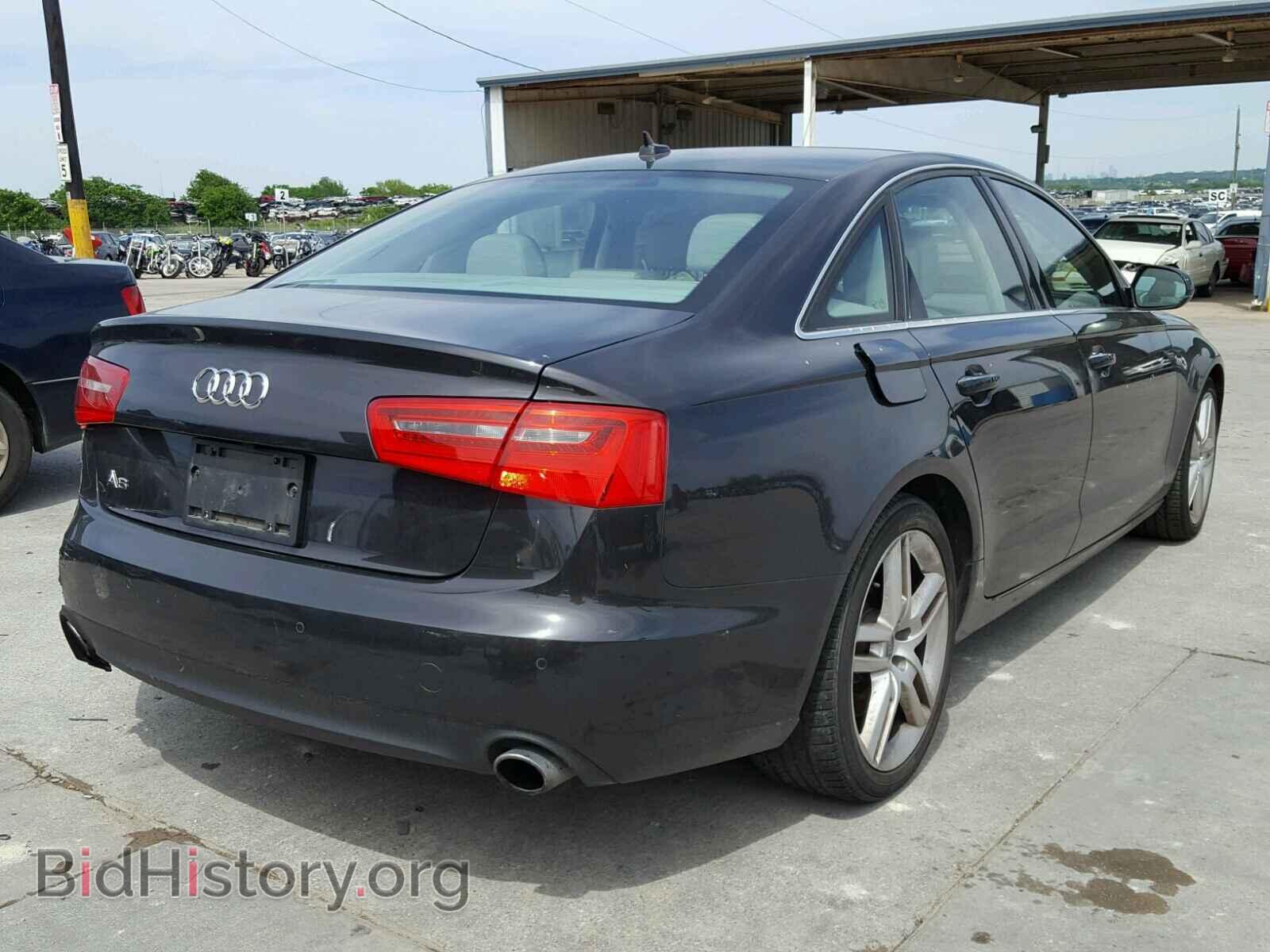 2014 AUDI A6 - VIN: WAUGFAFC1EN047940 - Фото 4
