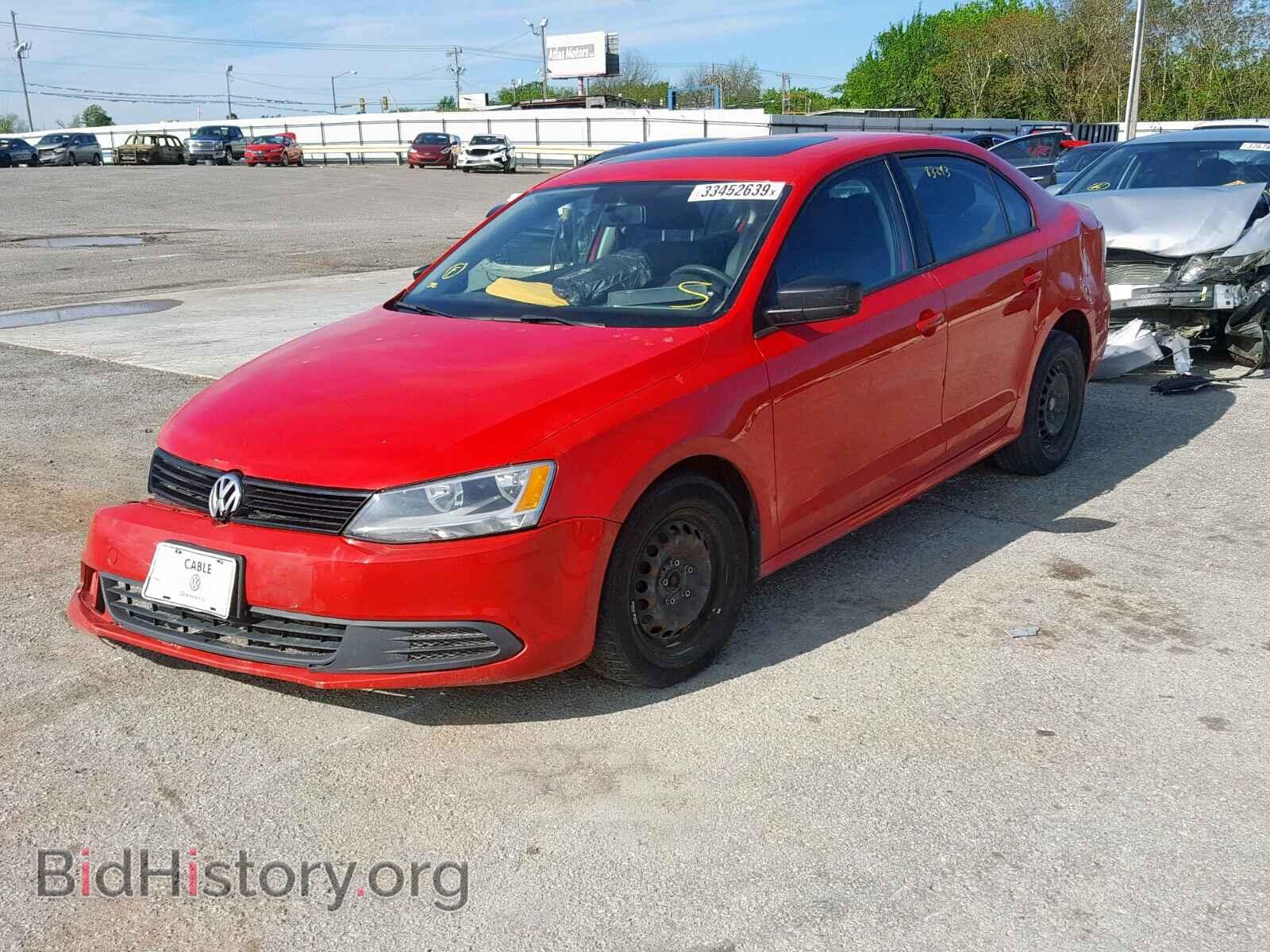 2012 VOLKSWAGEN JETTA - VIN: 3VW2K7AJ1CM372738 - Фото 2