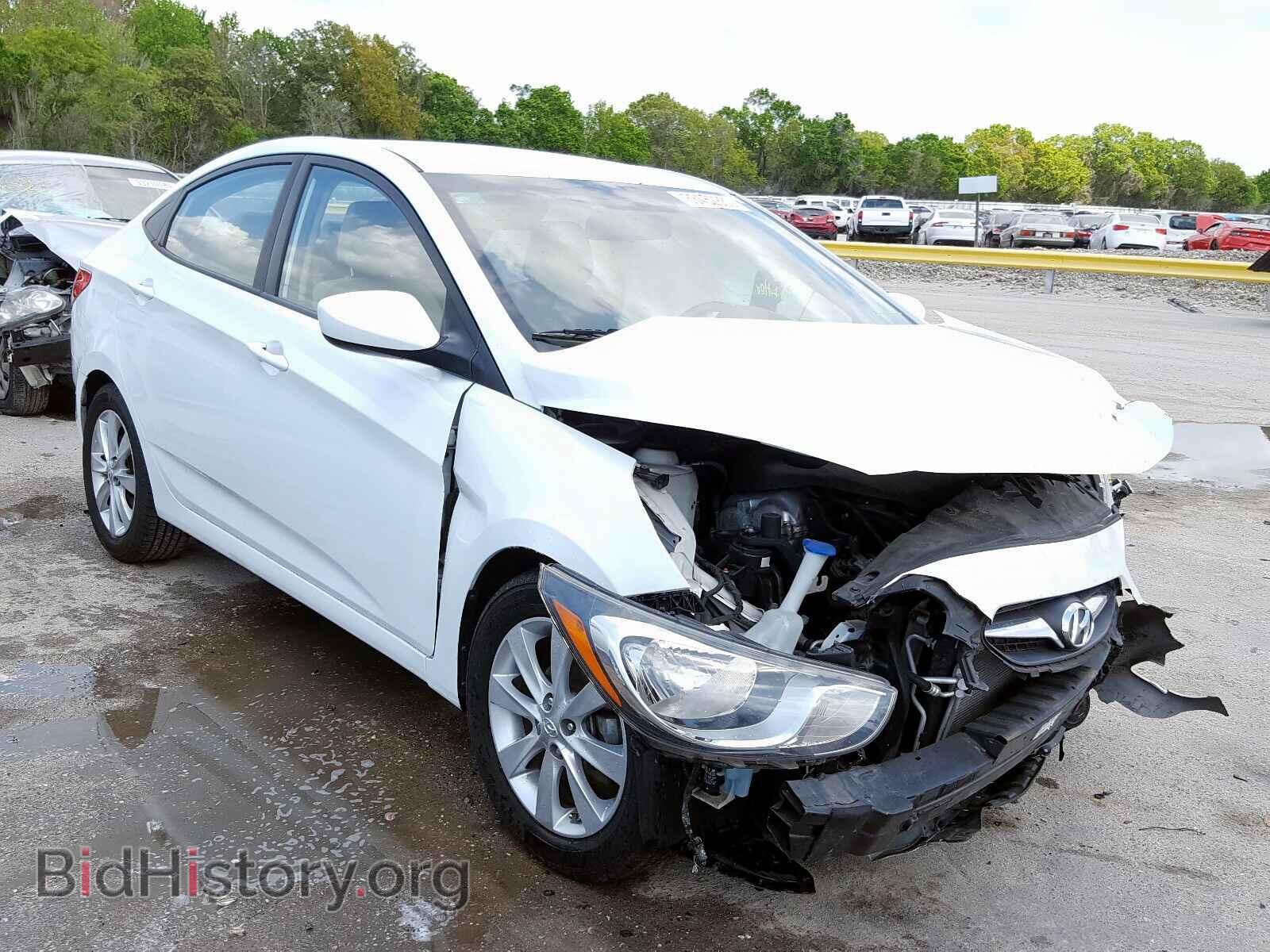 Photo KMHCU4AE4CU059371 - HYUNDAI ACCENT 2012