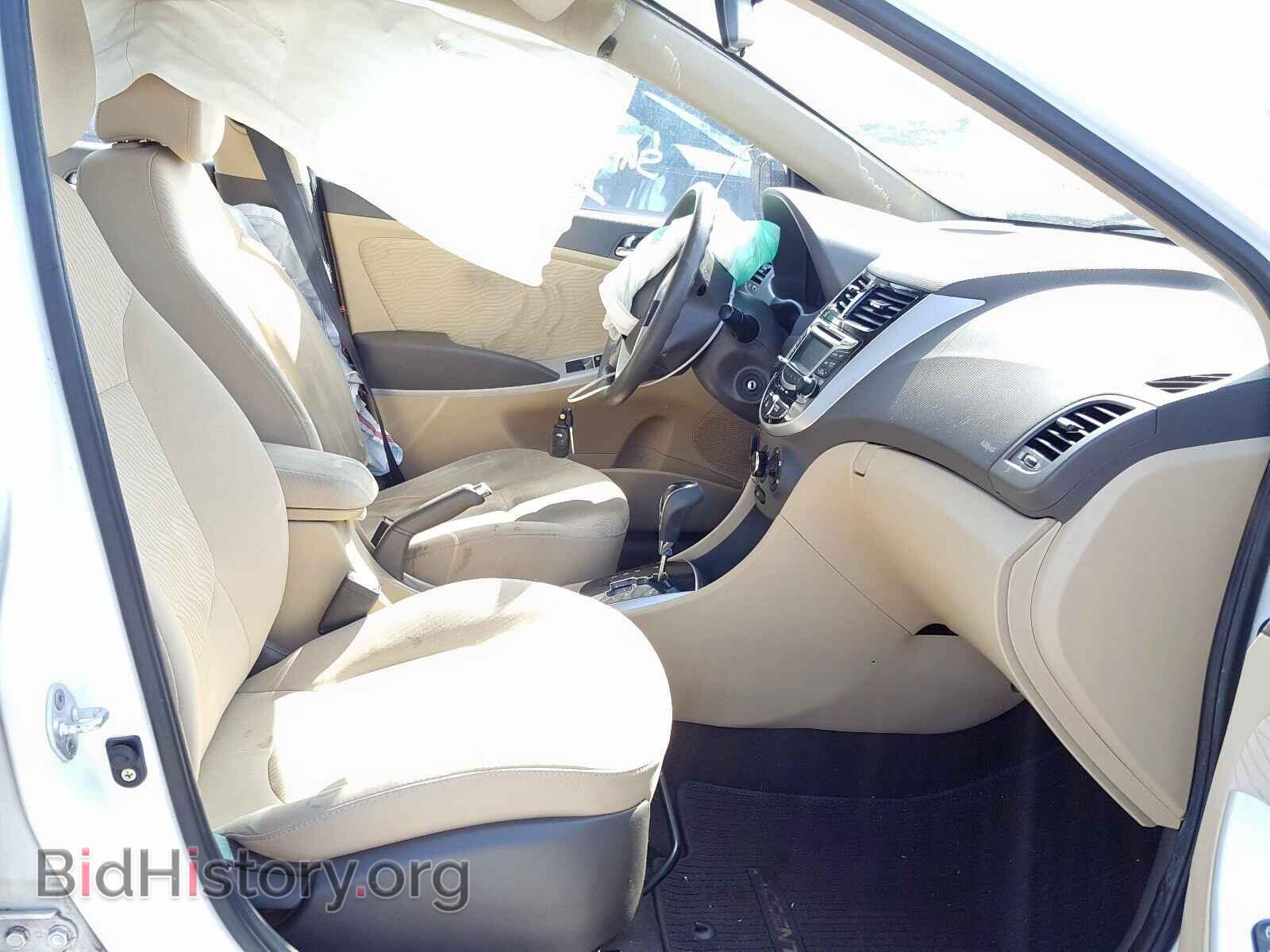 2012 HYUNDAI ACCENT - VIN: KMHCU4AE4CU059371 - Фото 5