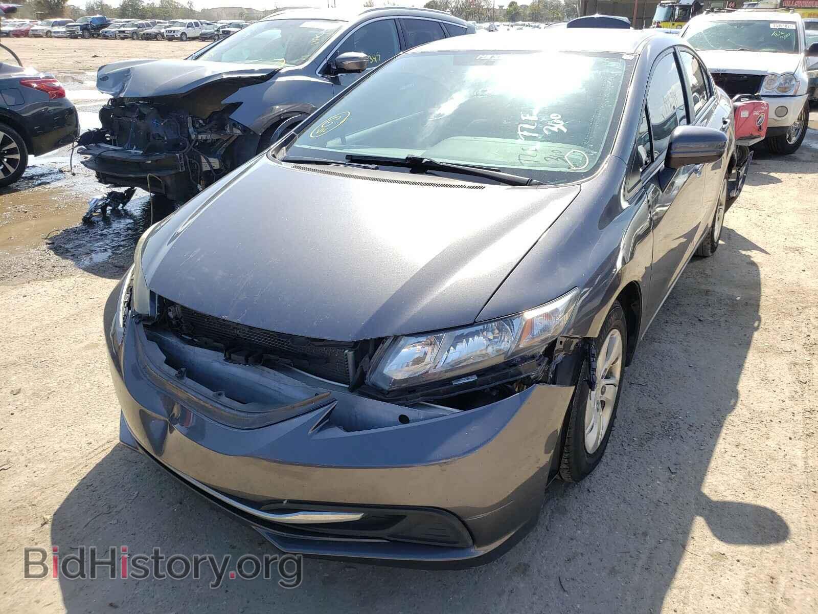 2014 HONDA CIVIC - VIN: 19XFB2E51EE068584 - Фото 2