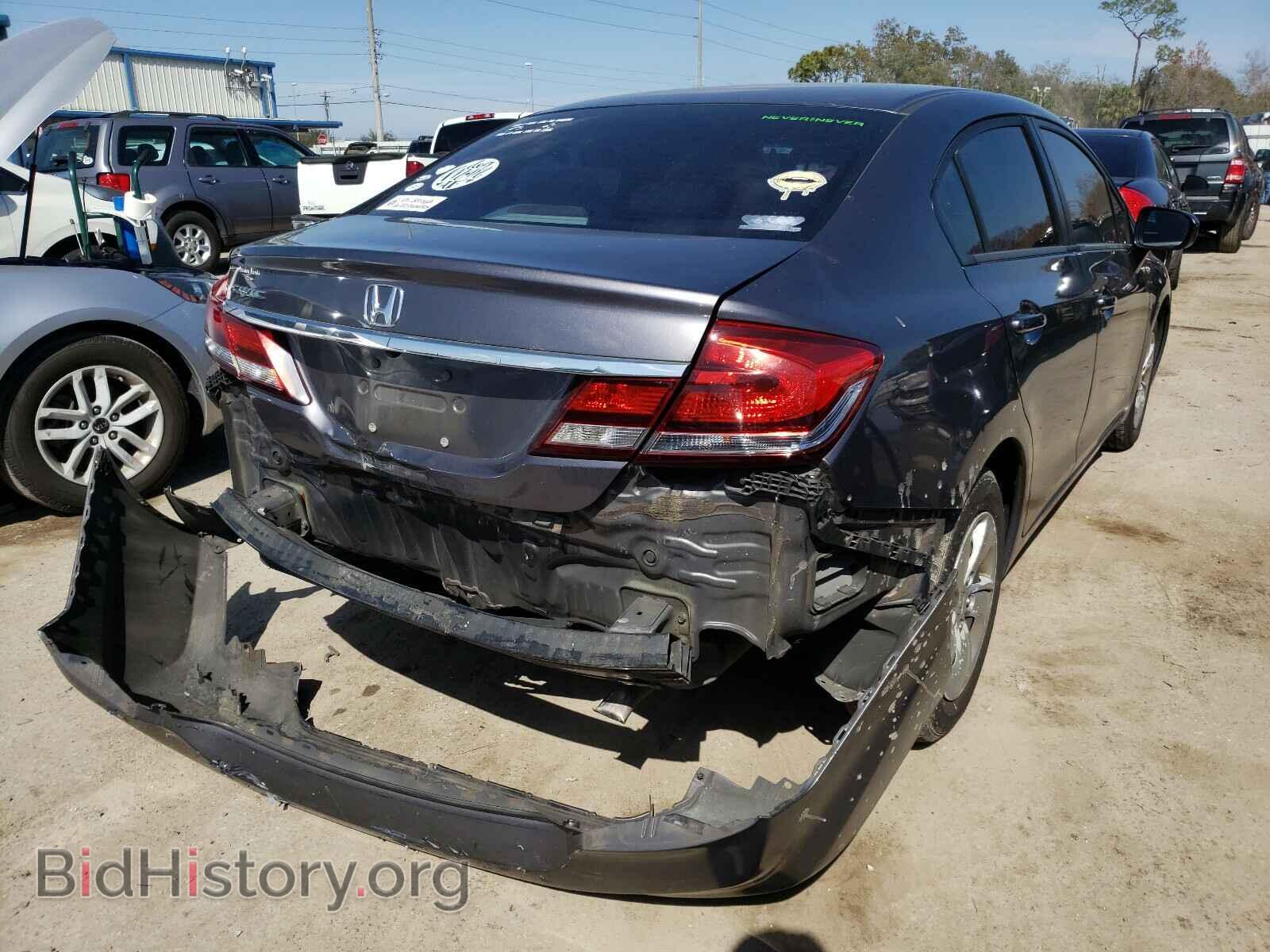 2014 HONDA CIVIC - VIN: 19XFB2E51EE068584 - Фото 4