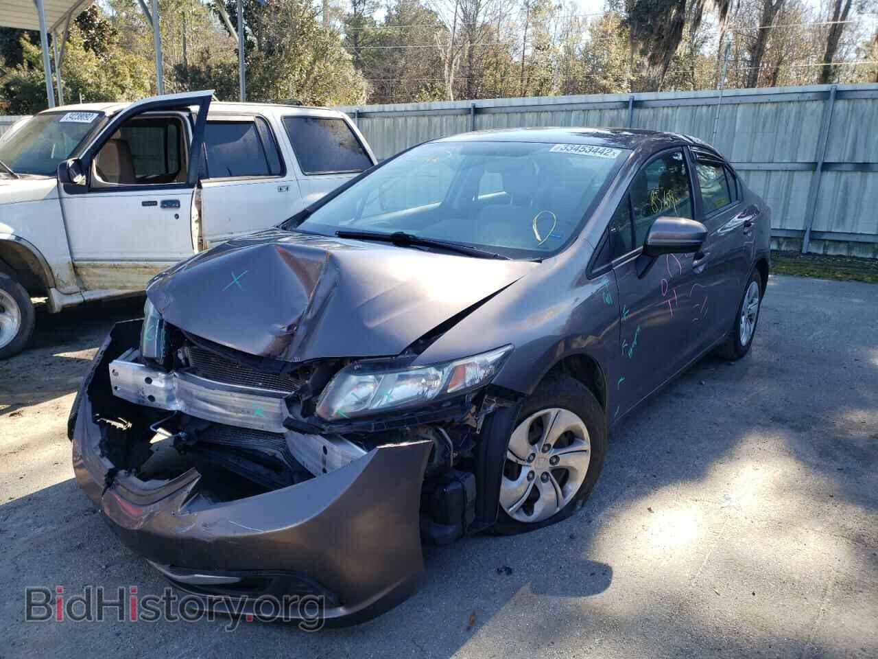 2015 HONDA CIVIC - VIN: 19XFB2F56FE043129 - Фото 2