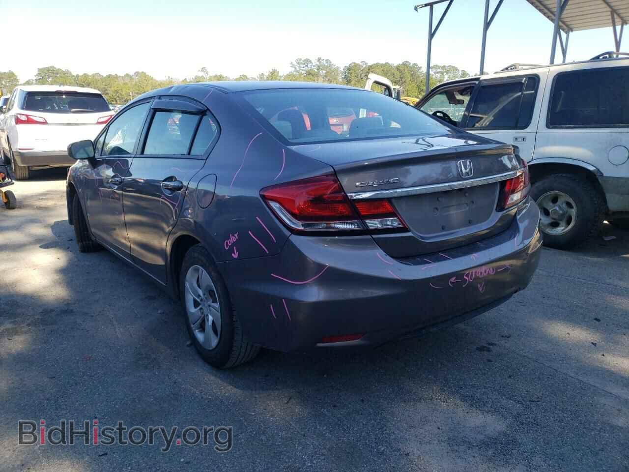 2015 HONDA CIVIC - VIN: 19XFB2F56FE043129 - Фото 3