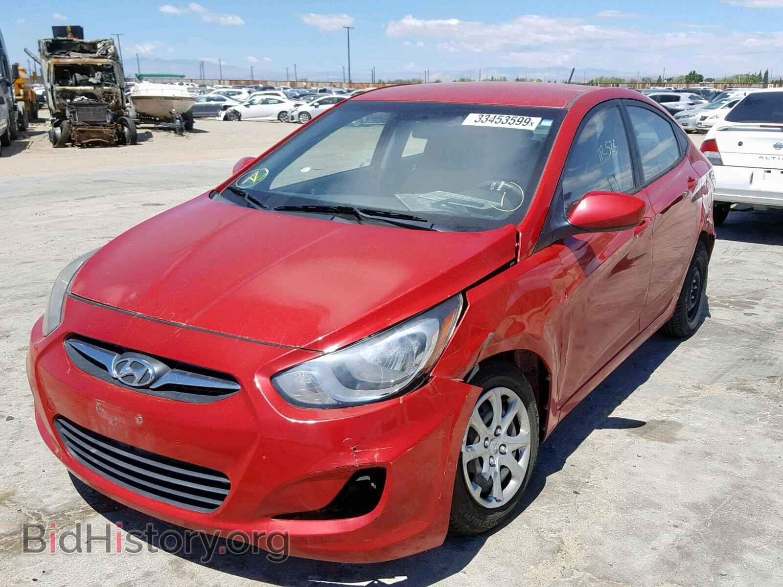 2013 HYUNDAI ACCENT - VIN: KMHCT4AE4DU536434 - Photo 2