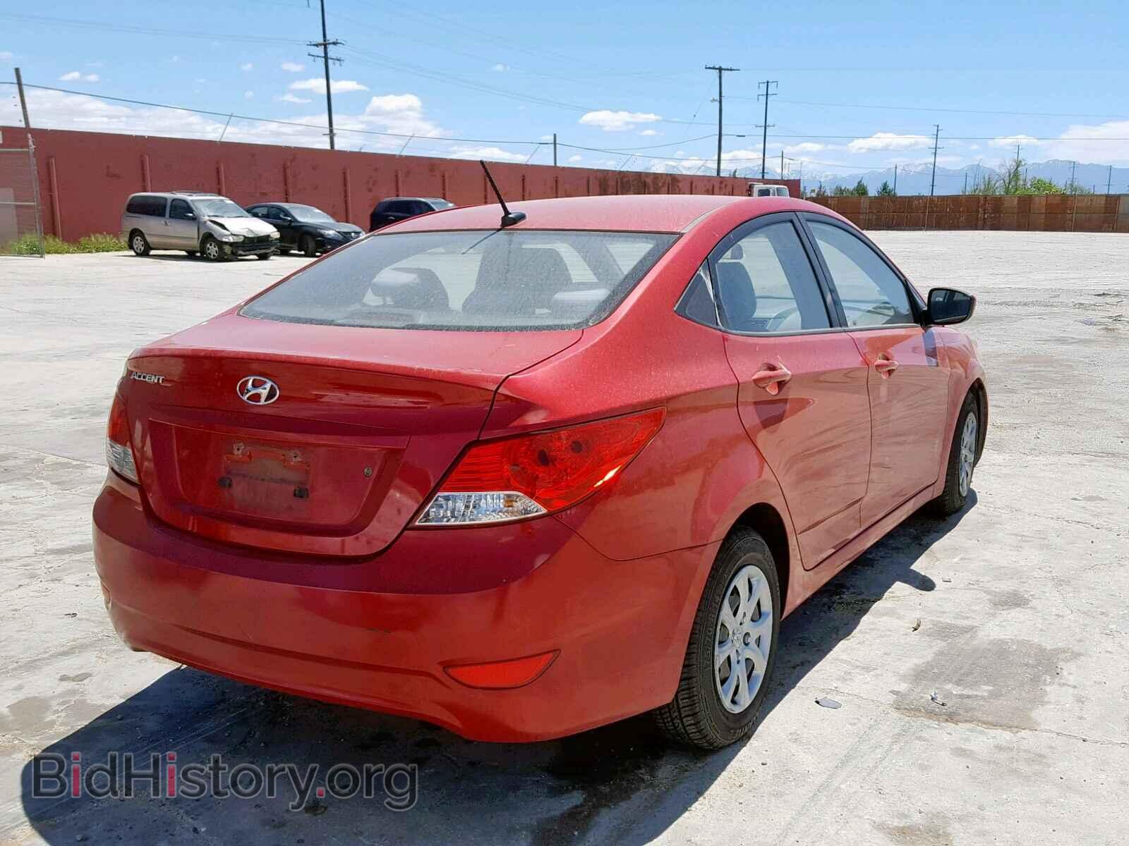 2013 HYUNDAI ACCENT - VIN: KMHCT4AE4DU536434 - Photo 4
